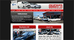 Desktop Screenshot of oscarssonsbil.se